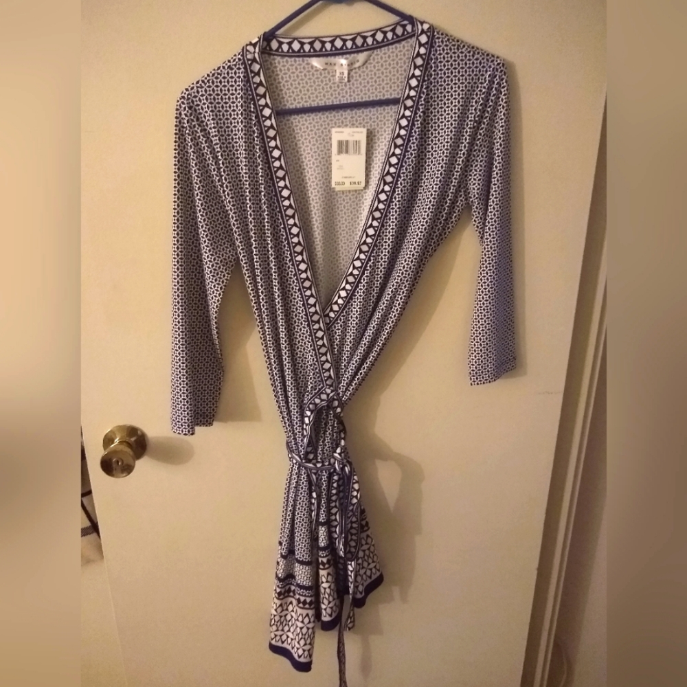 Max studio XS NWT geometric print dress